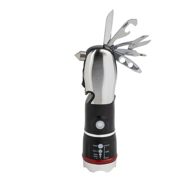 Hemly Multi Tool Zaklamp Zwart