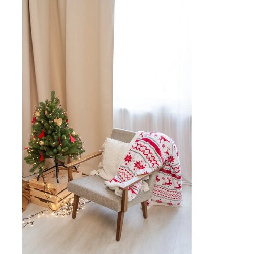 Hobborn Rpet Kerst Deken Meerkleurig