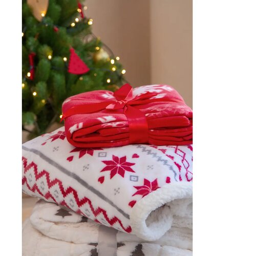 Hobborn Rpet Kerst Deken Meerkleurig
