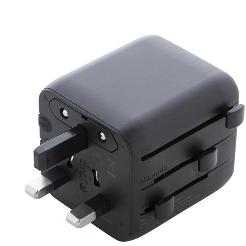 Jetsetter Pico Rpc-Reisadapter Zwart