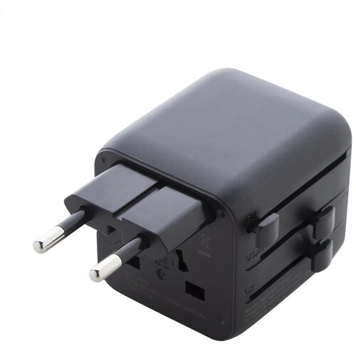 Jetsetter Pico Rpc-Reisadapter Zwart