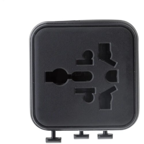 Jetsetter Pico Rpc-Reisadapter Zwart