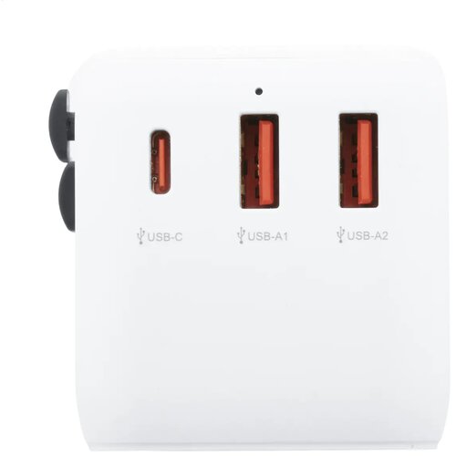 Jetsetter Plus Reis Adapter Wit