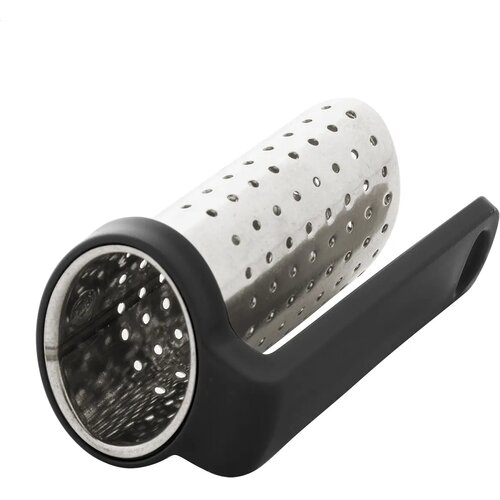 Leaflet Thee Infuser Zwart