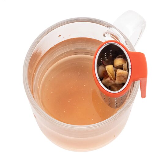 Leaflet Thee Infuser Rood