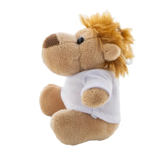 Liofob Pluche Leeuw Sleutelhanger Bruin