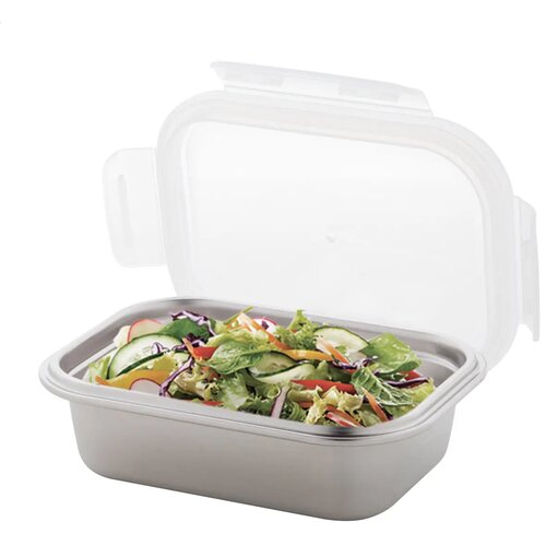 Lucens Lunchbox Zilver