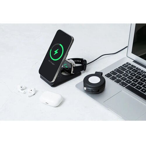 Luxcharge Stand Rpu Mobiele Houder Draadloze Oplader Zwart