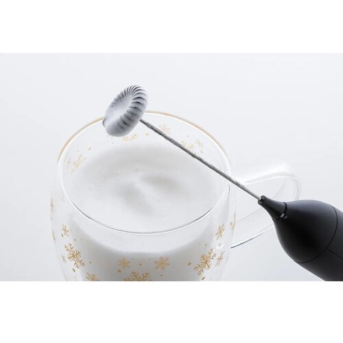 Macchiato Rabs Melkopschuimer Zwart