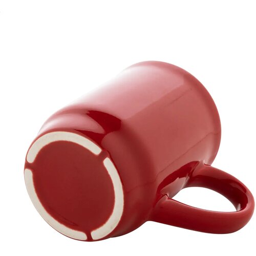 Marknad Stapelbare Keramische Mok Rood
