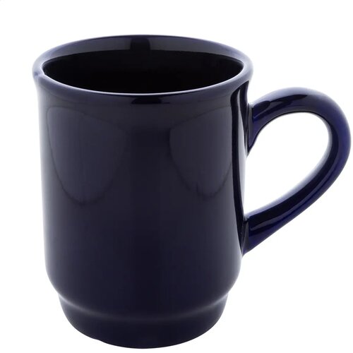Marknad Stapelbare Keramische Mok Donker Blauw