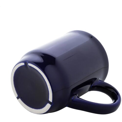 Marknad Stapelbare Keramische Mok Donker Blauw