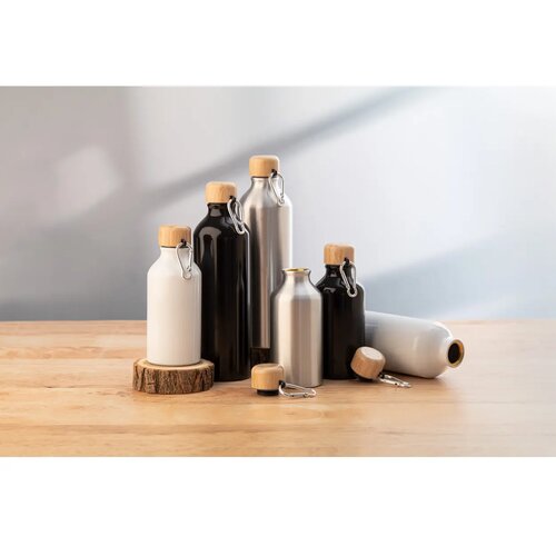 Monbo Xl Aluminium Fles Zwart