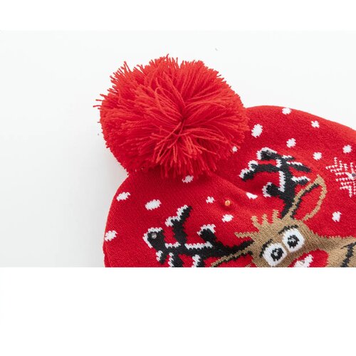 Norrsken Kerst Led Wintermuts, Rendier Rood