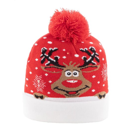 Norrsken Kerst Led Wintermuts, Rendier Rood