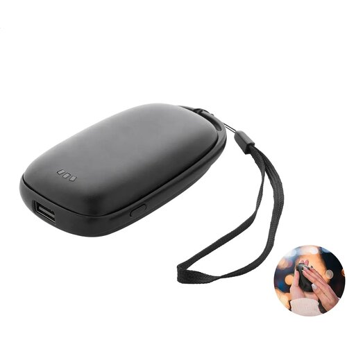 Powerpalm Handwarmer Powerbank Zwart