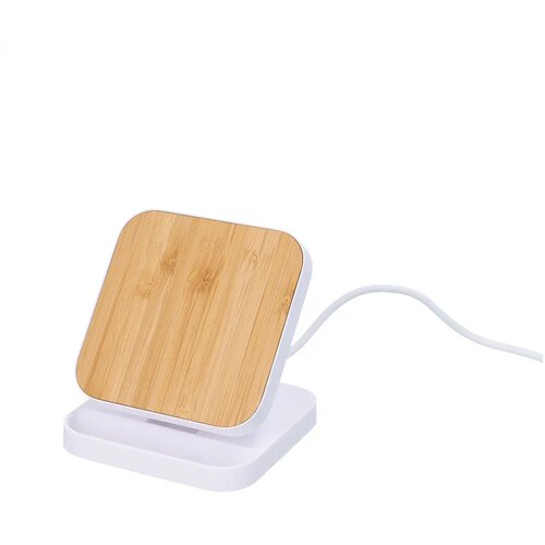 Rabso Draadloze Oplader Met Telefoon Houder Wit