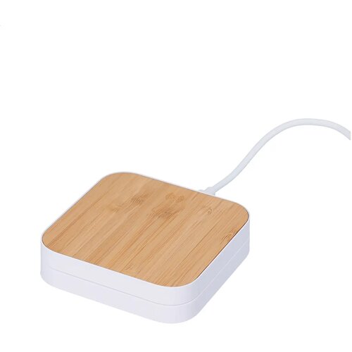 Rabso Draadloze Oplader Met Telefoon Houder Wit