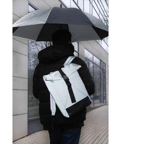 Radians Xl Reflecterende Rpet Paraplu Zwart