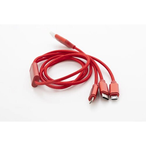 Ralong Usb-Oplaadkabel Rood