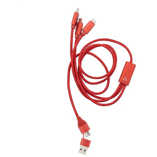 Ralong Usb-Oplaadkabel Rood