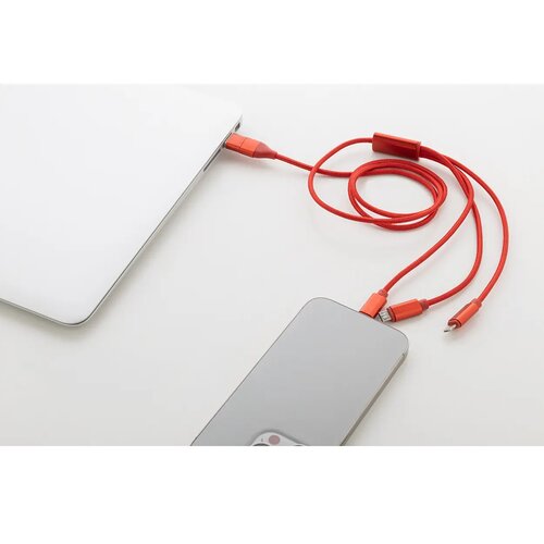 Ralong Usb-Oplaadkabel Rood
