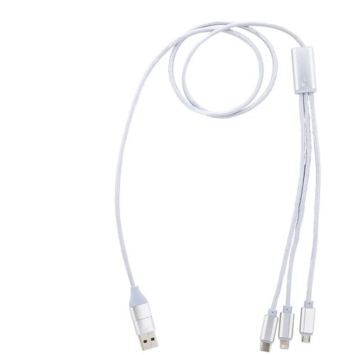 Ralong Usb-Oplaadkabel Zilver