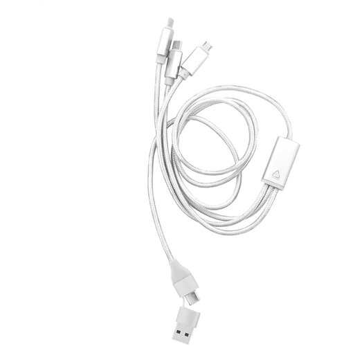 Ralong Usb-Oplaadkabel Zilver