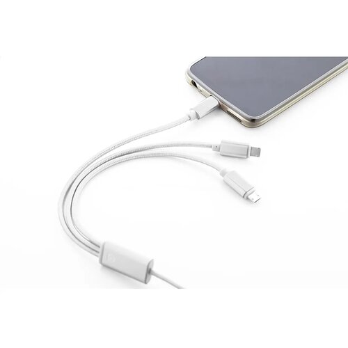 Ralong Usb-Oplaadkabel Zilver
