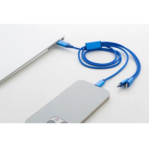 Ralong Usb-Oplaadkabel Blauw