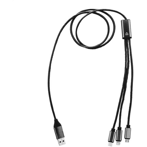 Ralong Usb-Oplaadkabel Zwart
