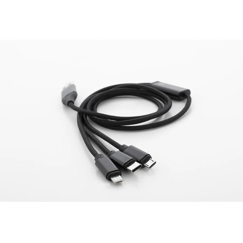 Ralong Usb-Oplaadkabel Zwart