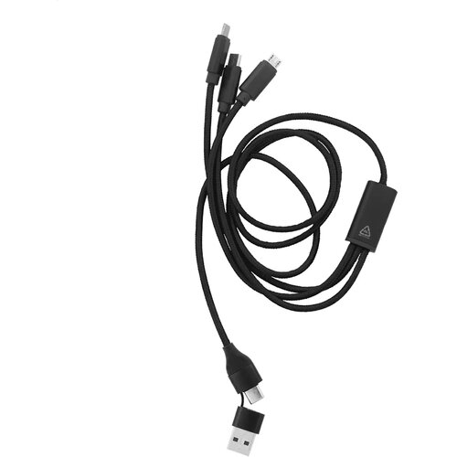 Ralong Usb-Oplaadkabel Zwart