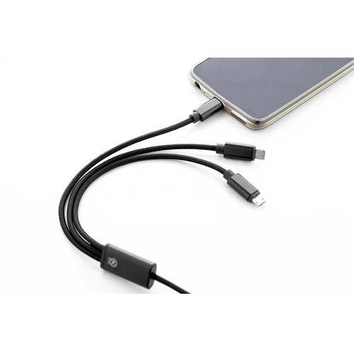 Ralong Usb-Oplaadkabel Zwart