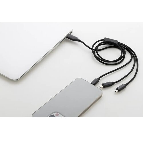 Ralong Usb-Oplaadkabel Zwart