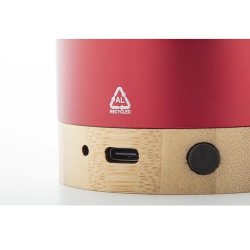Raloobeat Draadloze Luidspreker Rood