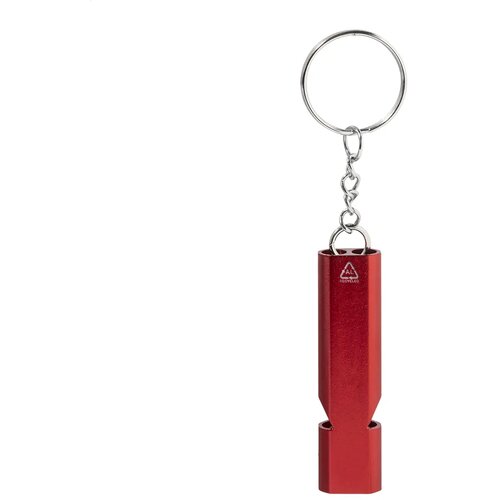 Raluhiss Fluitje Sleutelhanger Rood