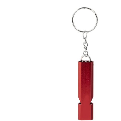 Raluhiss Fluitje Sleutelhanger Rood