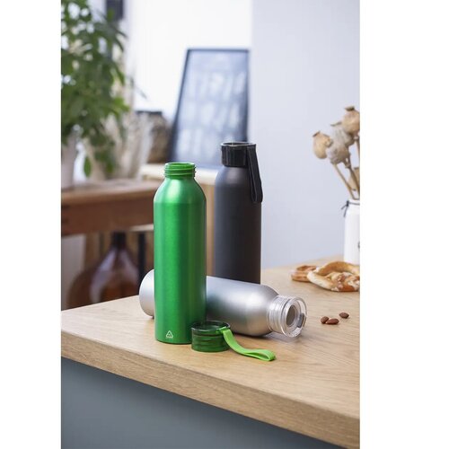 Ralusip Gerecyclede Aluminium Fles Zilver