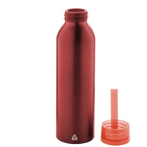 Ralusip Gerecyclede Aluminium Fles Rood