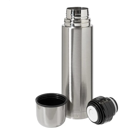 Rebusta Vacuüm Fles Zilver