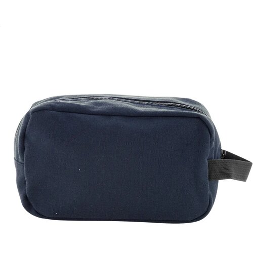 Rebyss Beauty Make-Up Tas Van Gerecycled Canvas Donker Blauw