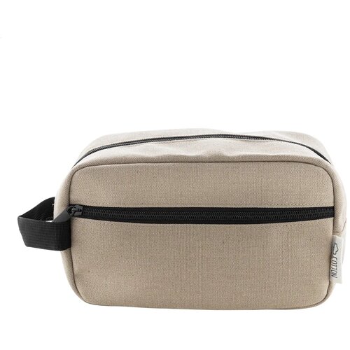 Rebyss Beauty Make-Up Tas Van Gerecycled Canvas Beige