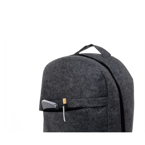 Refelt Back Rpet Vilten Rugzak Donker Grijs