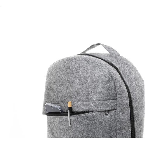 Refelt Back Rpet Vilten Rugzak Grijs