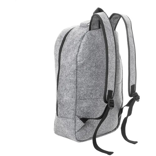 Refelt Back Rpet Vilten Rugzak Grijs