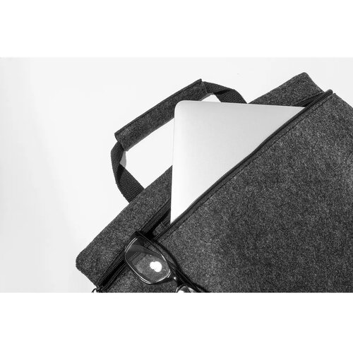 Refelt Laptop Rpet Laptoptas Donker Grijs