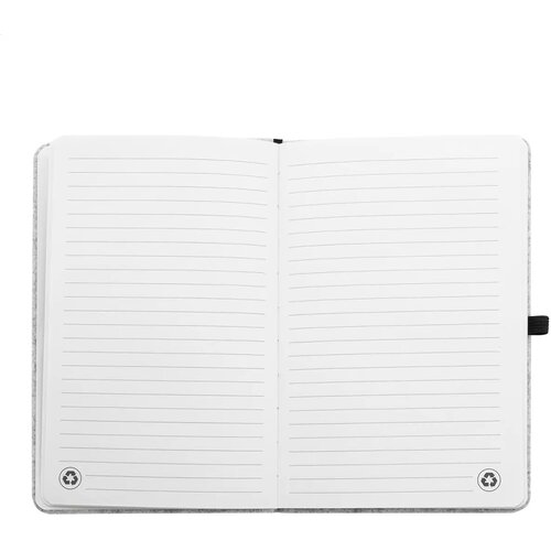 Refelt Note A5 Rpet Vilten Notitieboekje Grijs