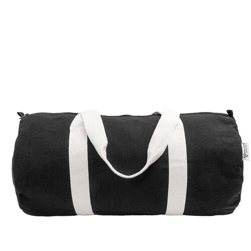 Rekan Duff Sporttas Van Gerecycled Canvas Zwart