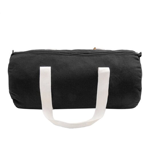 Rekan Duff Sporttas Van Gerecycled Canvas Zwart